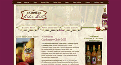 Desktop Screenshot of gourmetcider.com