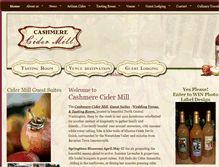 Tablet Screenshot of gourmetcider.com